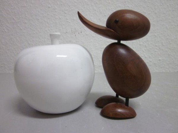 Rare teak duck - Norway 50s 60s