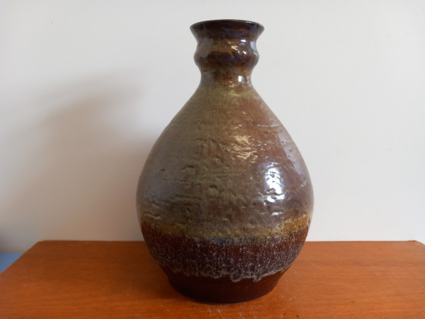 Bay Keramik Vase 620-26 W. Germany 70er Jahre Fat Lava 26 cm