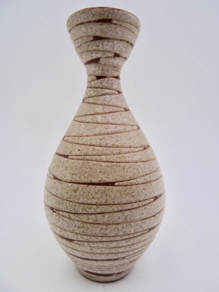 Karl Scheid kleine Vase Studiokeramik Keramikvase 1950er-/ 1960er-Jahre selten