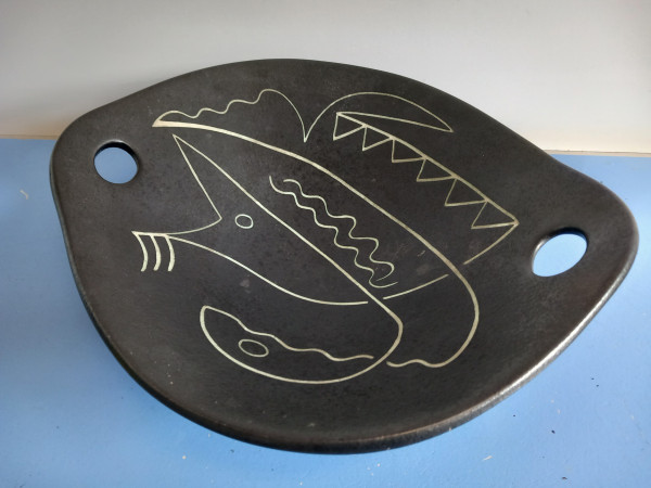 Henk Wildenberg ceramic bowl signed Beesel Netherlands art pottery