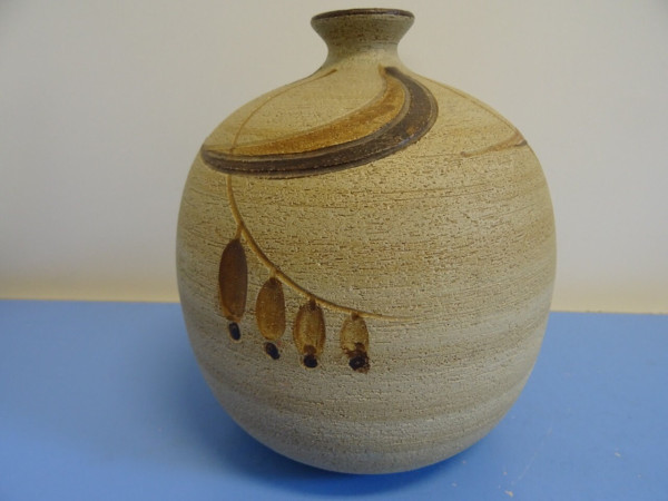 Sgrafo Vase Keramikvase 60er 70er Mid Century Modernist Design