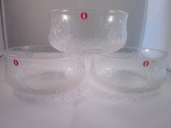 Drei Schalen Dessertschalen - Iittala Finnland