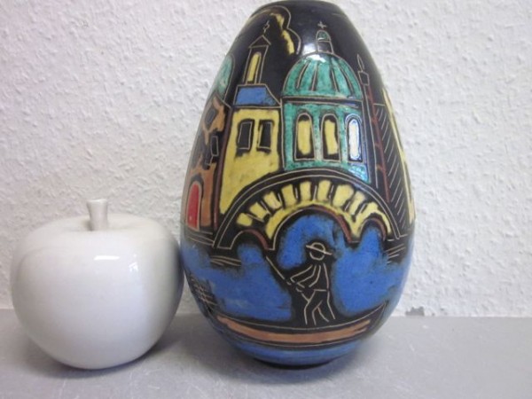 German Ahr-Keramik Venedig Venice 50s art pottery