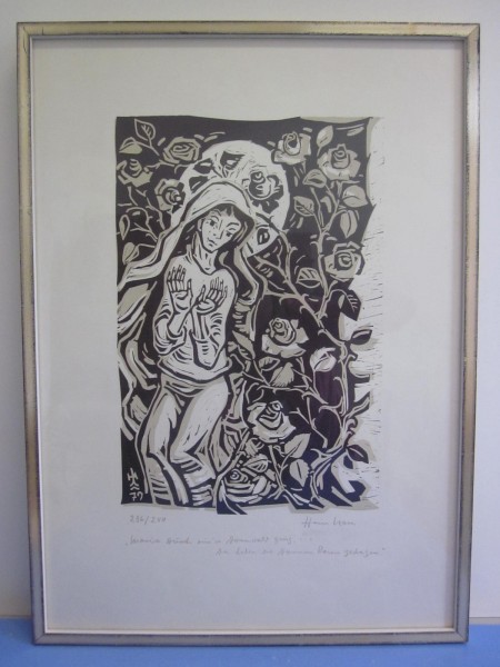 Hein Nass - lithograph