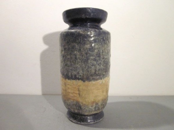 Blue-beige vase Karlsruhe Majolika - Fridegart Glatzle