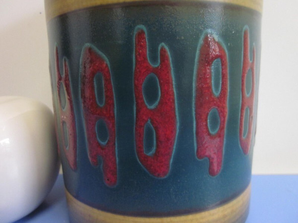 Dümler & Breiden Ceramic Vase 1960s 1970s Mid Century Modernist Description