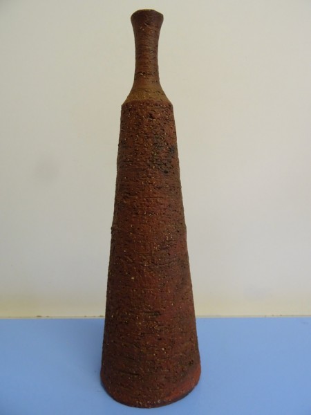 Gerhard Liebenthron tall studio pottery vase ceramic 70s