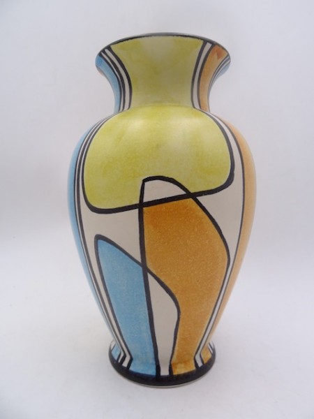 Bay Keramik Vase Dekor Haiti 1958 Blumenvase Keramik seltenes Dekor