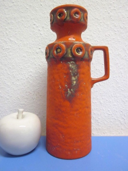Fohr Brasilia Germany 70s pop art ceramic vase WGP lava