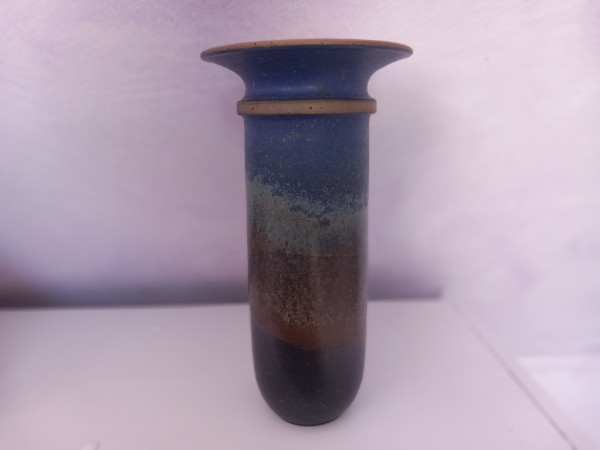 Studiokeramik große Vase Handarbeit 80er