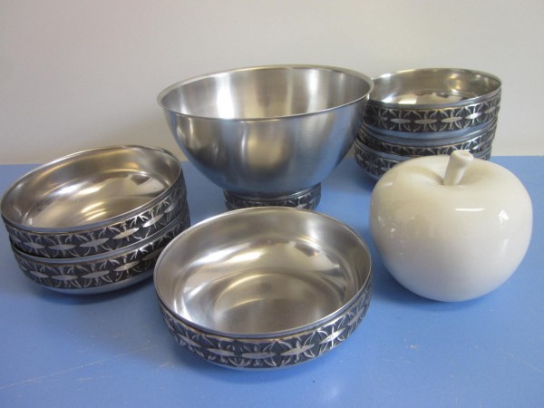 Set of 7 bowls Germetco Swedenn - Arthur Salm