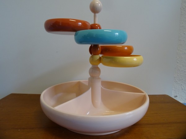 Emsa Etagere Plastic 1970s rare color combination