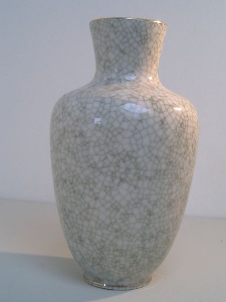 Grosse Craquelé-Vase Metzler & Ortloff