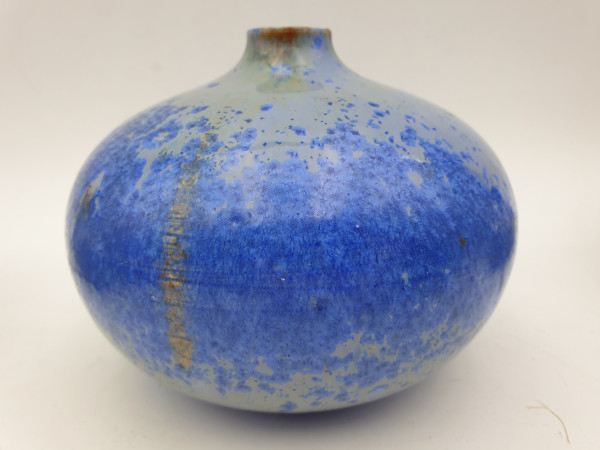 Fine studio pottery vase ceramic vase crystal glaze signed 70s 80s designclasssics24