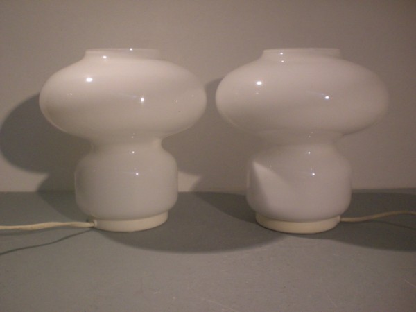 Two Italian table lamps - era Vistosi