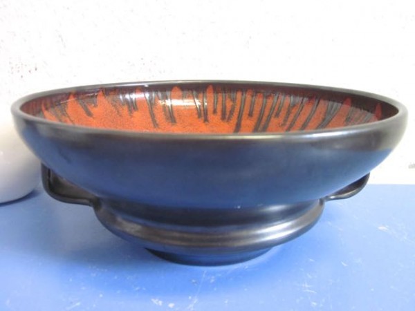 Upsala Ekeby tall Art Deco bowl