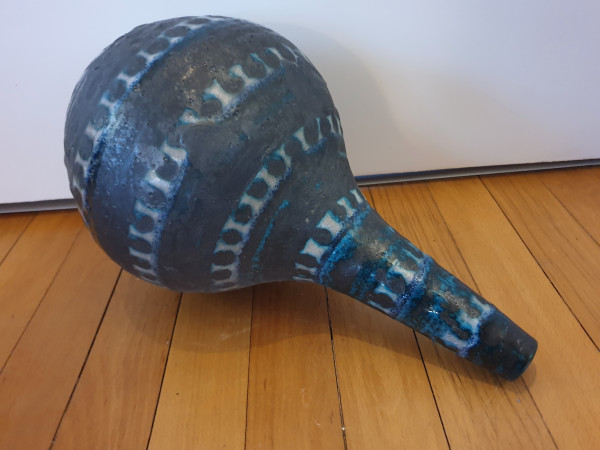 Ceramano Turmalin große Bodenvase Keramik Keramikvase 70er selten Designclassics24