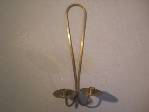 Wandkandelaber Messing - Hein Matten
