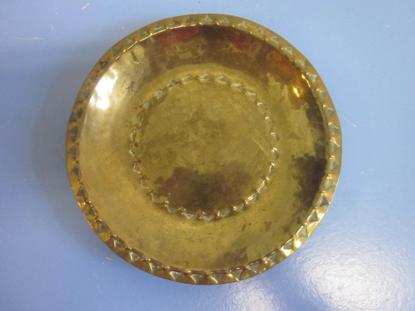 Kahlbrandt Hamburg - Art Nouveau bowl brass 