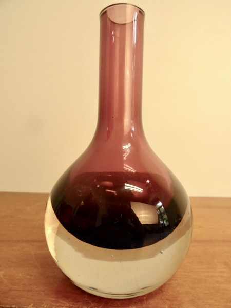 Riihimäen Lasi Oy Vase Glas Glasvase Finnland Tamara Aladin midcentury modernist