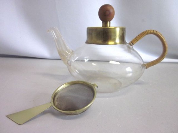 Tea pot with colander - Schott & A.G. Bunge Munich