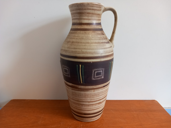 Jasba Henkelvase 233/30 – West German Pottery WGP 60er-Jahre