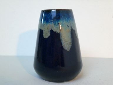 Vase mit Laufglasur - Carl Fischer Bürgel