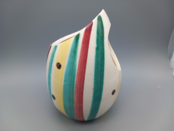Tairnbacher Majolika Vase – Keramikvase, 1950er-Jahre