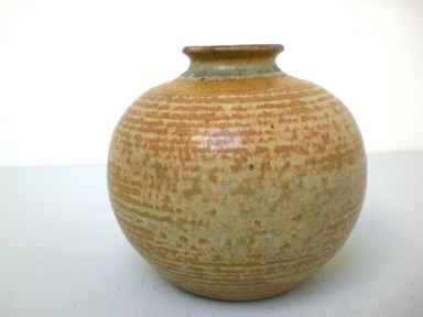 Kleine Art Deco Vase - handgedreht