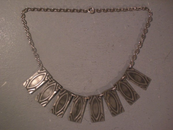 Collier aus Zinn - Dänemark 60s