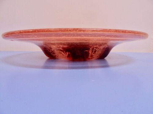 WMF Ikora Art Deco Glas Schale 45 cm Glasschale Kunstglas 20er 30er K. Wiedamann