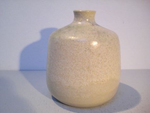 Vase Studiokeramik mit seidenmatter Glasur - Elisabeth Grosser