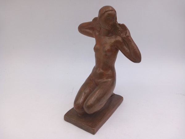 Josef Pabst Cologne sculpture female nude ceramic art deco 1920s Designclassics24