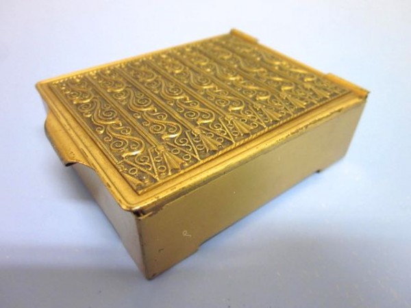 Small lidded box for stamps - Erhard & Sons 1930s