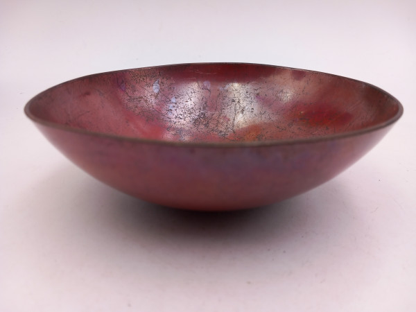 Karl Raichle Meersburg rare copper bowl 1930s Art Deco