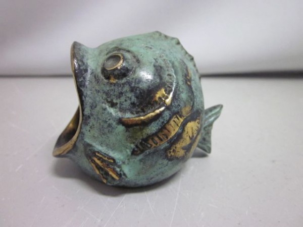 Ash tray 'fish' - style Auböck / Bosse