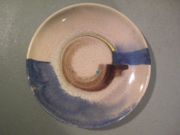 Plate with constructivist pattern - Eva Stricker-Zeisel