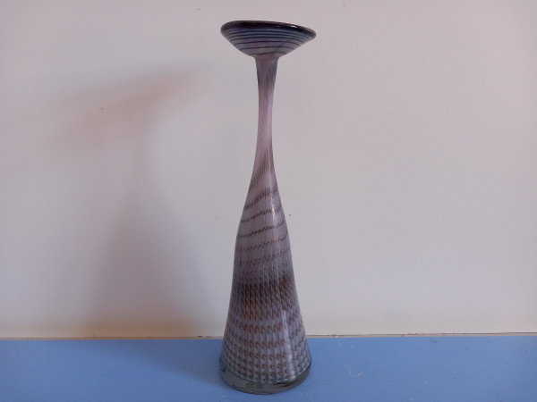 Eisch große Glasvase Sudioglas 70er Design signiert