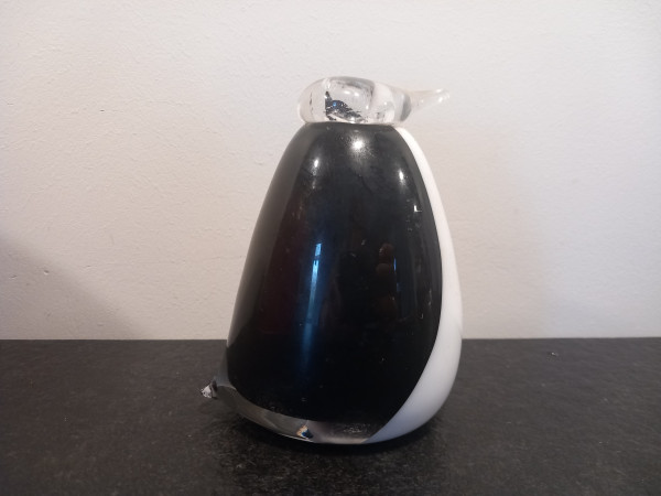 Oiva Toikka for Nuutajärvi Finland Penguin Glass Bird Art Glass rare model