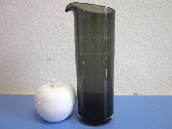 Modernist Glaskanne rauchfarben 50er 60er Mid Century Design