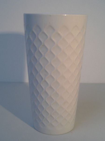 Big funnel vase Hutschenreuther art workshop