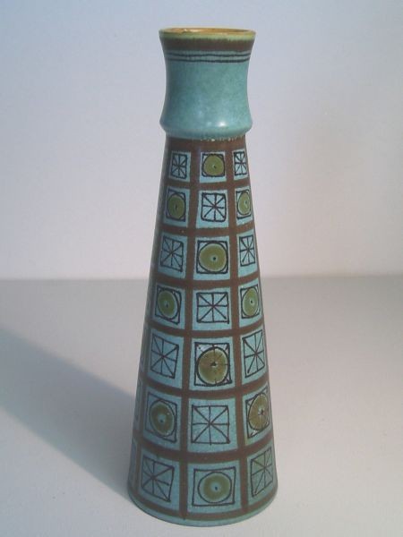 Alvino Bagni - tall ceramic case 1960s