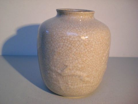 Vase mit Craquelée-Dekor - Wunsiedel