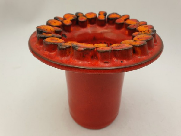 Ceramano Ceralux ceramic vase 60s 70s fat lava Hanns Welling designclassics24