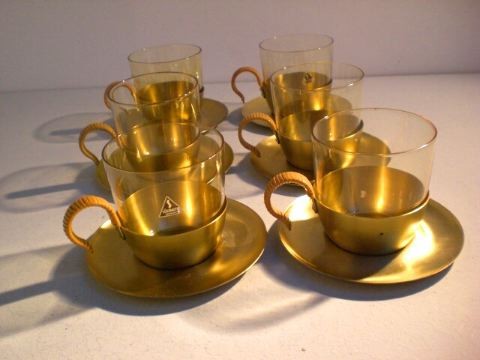Brass tea service - Hein Matten