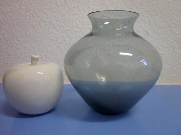 Herzvase turmalin Wilhelm Wagenfeld - WMF 50er