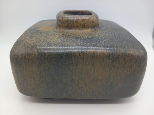 Wendelin Stahl Vase Keramik Studiokeramik Keramikvase 70er Hasenfell