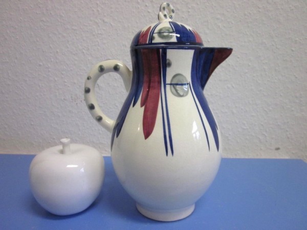 Hedwig Bollhagen - Velten Vordamm seltene grosse Kanne Kaffeekanne um 1928