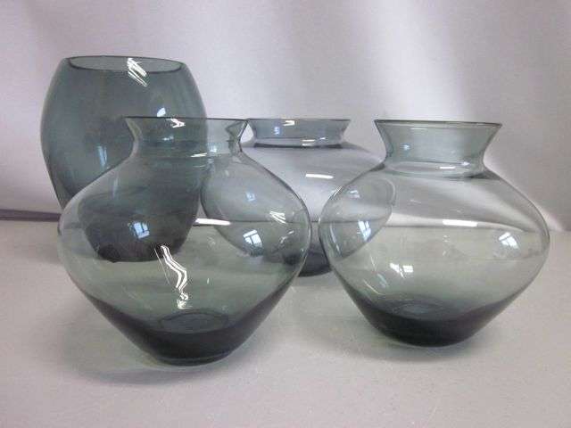 WMF Turmalin Glass Vase by Wilhelm Wagenfeld, 1950s | #194733