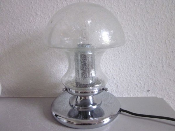 Grosse Pilzlampe Baum-Leuchten 70er-Jahre